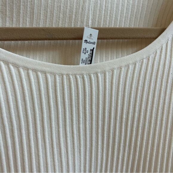 Madewell Ottoman Crop Sweater Tee - Picture 3 of 4